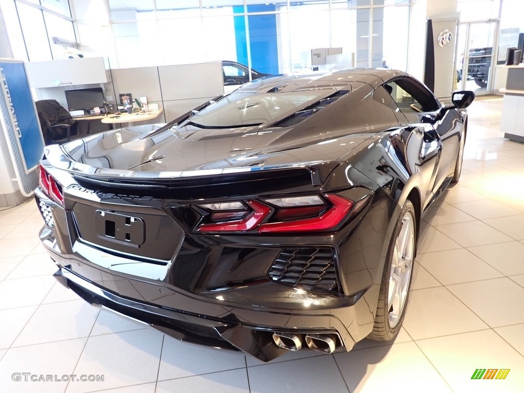 2022 Corvette Stingray Coupe - Black / Natural photo #8