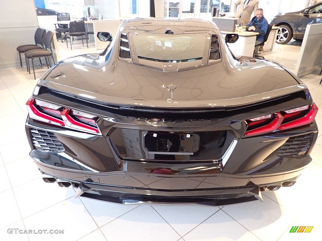 2022 Corvette Stingray Coupe - Black / Natural photo #9