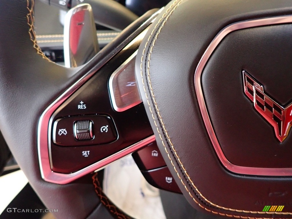 2022 Chevrolet Corvette Stingray Coupe Natural Steering Wheel Photo #145495527
