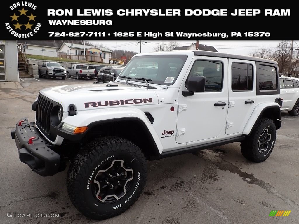 Bright White Jeep Wrangler Unlimited