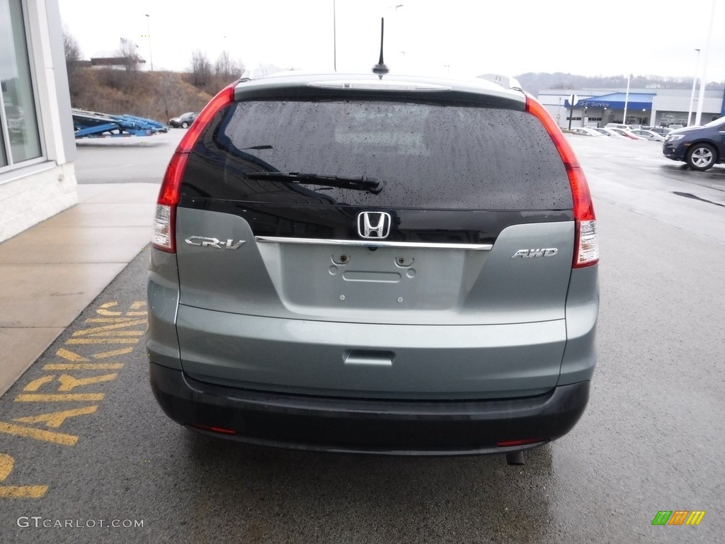 2012 CR-V EX-L 4WD - Opal Sage Metallic / Beige photo #10