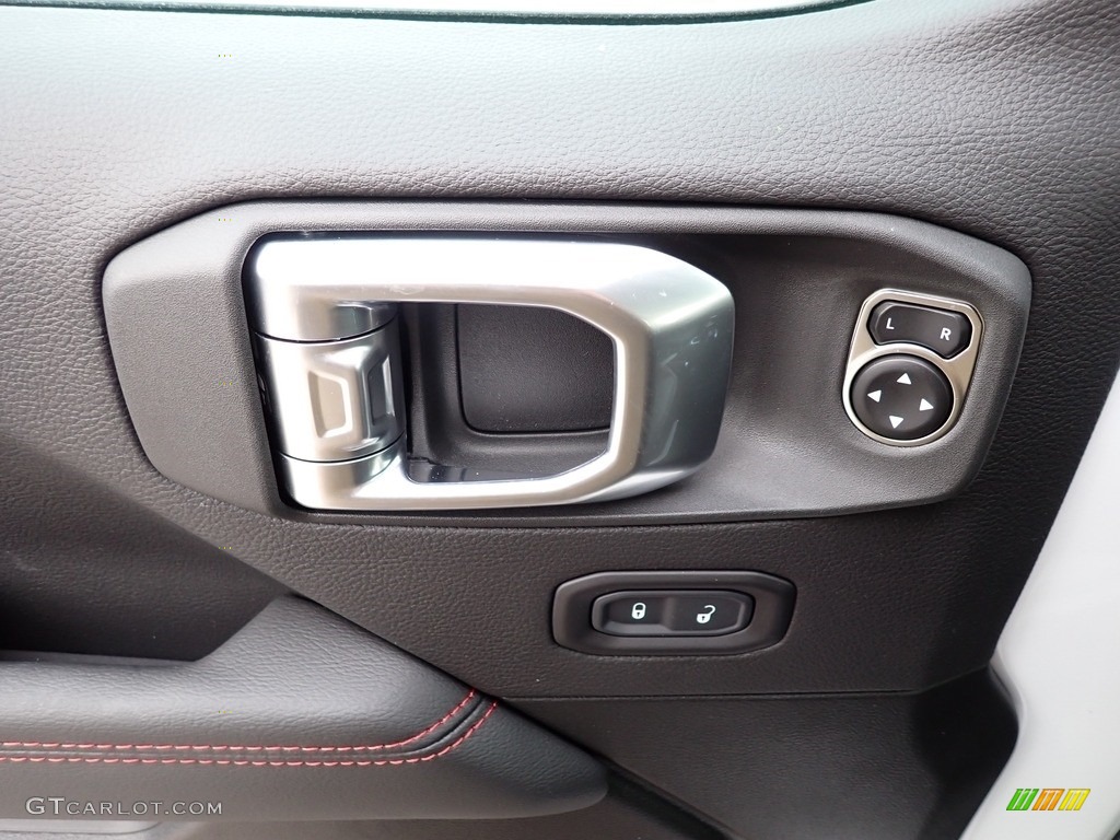 2023 Wrangler Unlimited Rubicon 4x4 - Bright White / Black photo #14