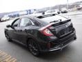 2020 Crystal Black Pearl Honda Civic EX Hatchback  photo #8