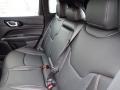 2022 Jeep Compass Black/Ruby Red Interior Rear Seat Photo