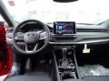 2022 Jeep Compass Black/Ruby Red Interior Dashboard Photo