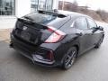 2020 Crystal Black Pearl Honda Civic EX Hatchback  photo #10