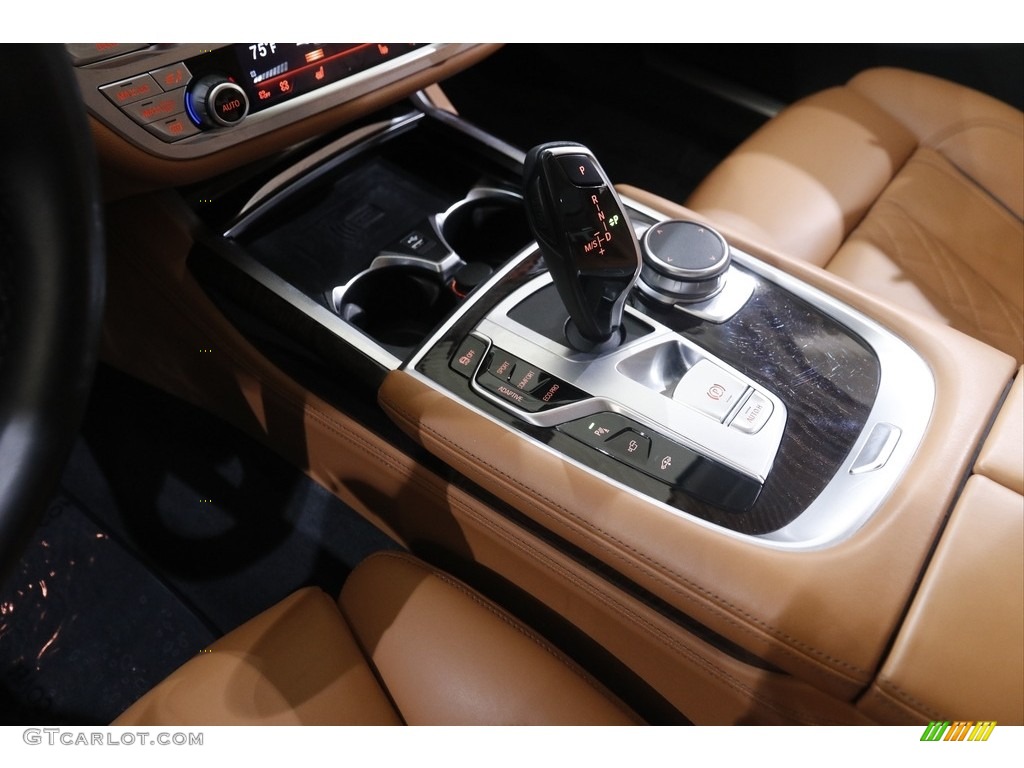 2020 7 Series 740i xDrive Sedan - Black Sapphire Metallic / Cognac photo #16