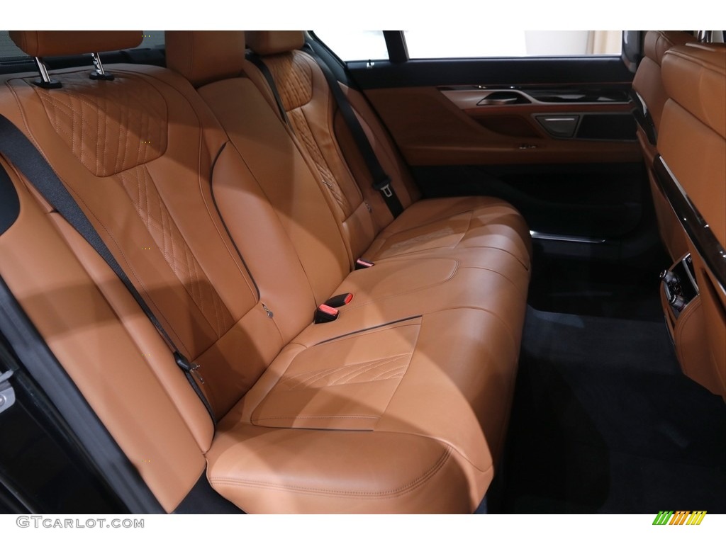 2020 7 Series 740i xDrive Sedan - Black Sapphire Metallic / Cognac photo #20