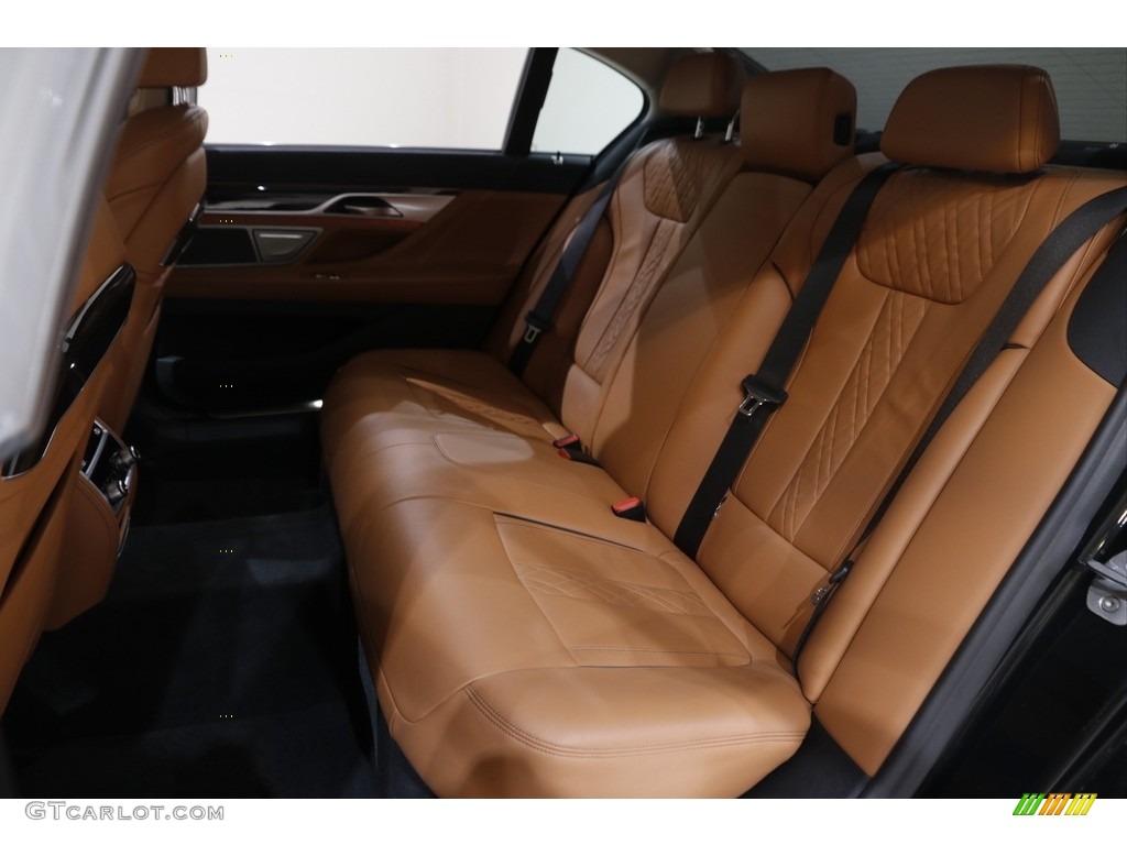 2020 7 Series 740i xDrive Sedan - Black Sapphire Metallic / Cognac photo #21