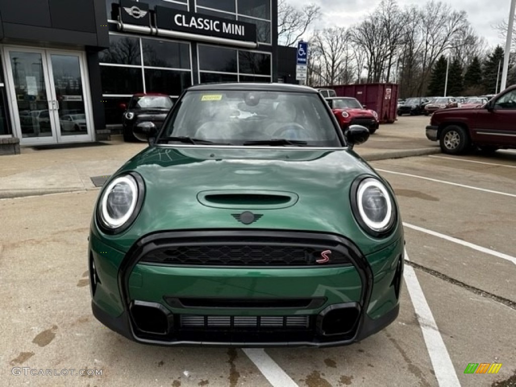 2023 Hardtop Cooper S 2 Door - British Racing Green IV Metallic / Chesterfield/Satellite Gray photo #4
