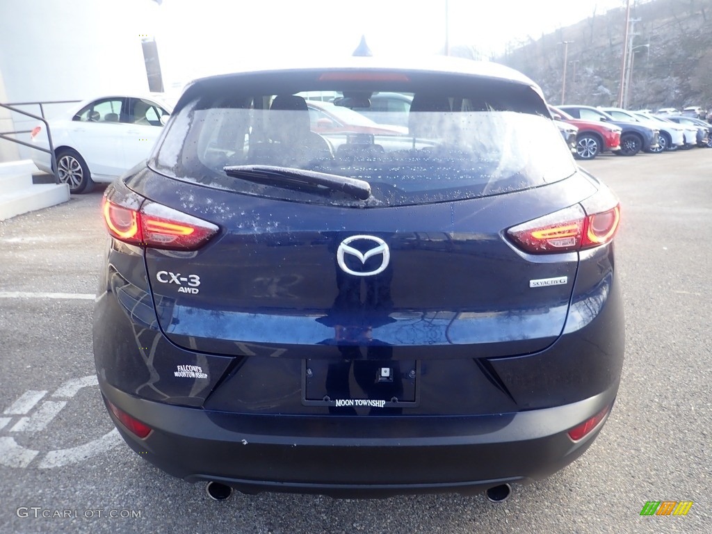 2021 CX-3 Sport AWD - Eternal Blue Mica / Black photo #3