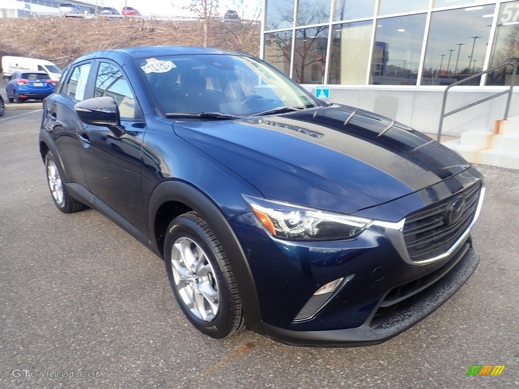 2021 CX-3 Sport AWD - Eternal Blue Mica / Black photo #9