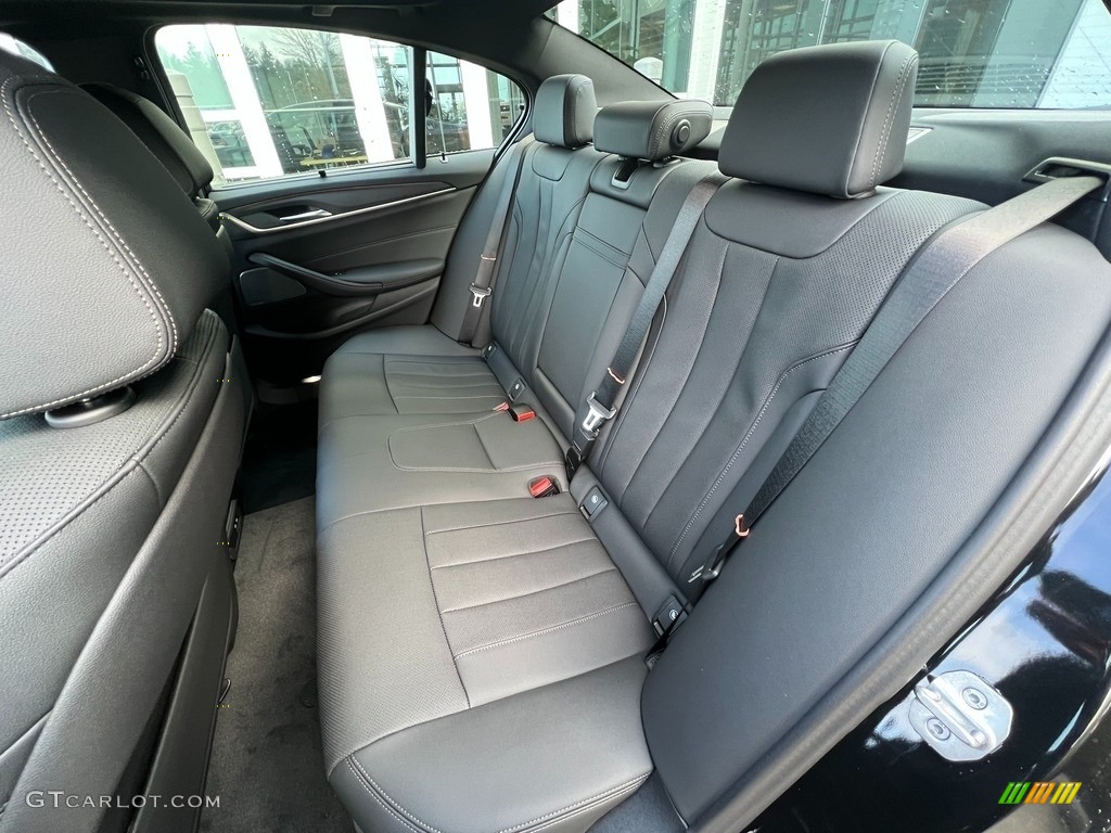 Black Interior 2023 BMW 5 Series 540i xDrive Sedan Photo #145498107