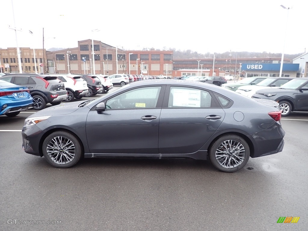 Gravity Gray 2023 Kia Forte GT-Line Exterior Photo #145498872