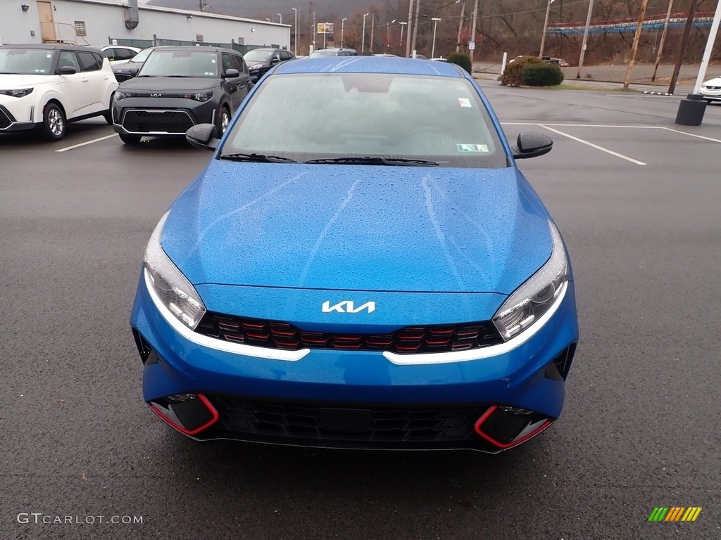 2023 Forte GT-Line - Sporty Blue / Black photo #3