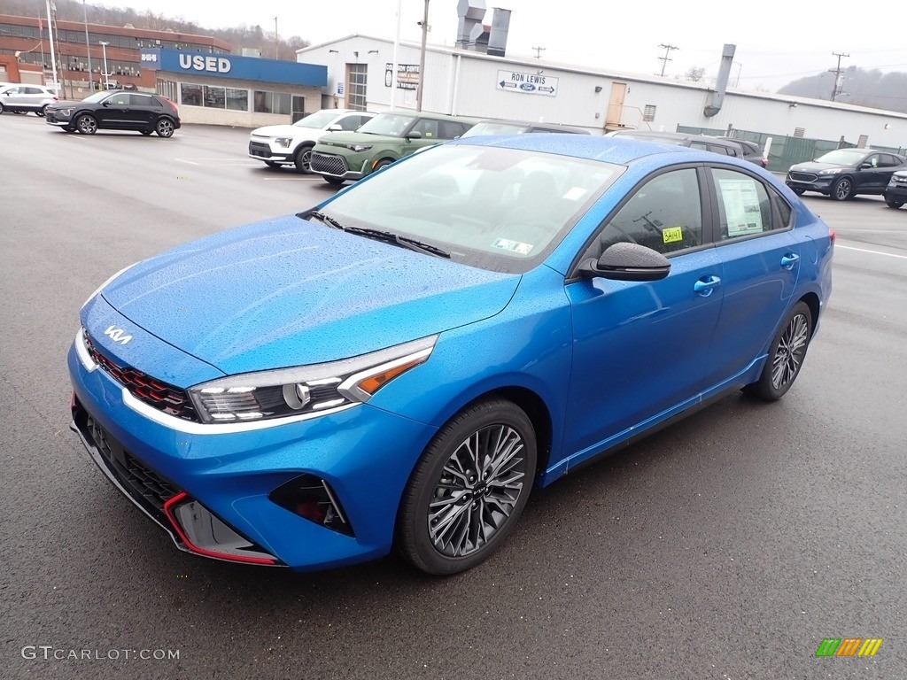 2023 Forte GT-Line - Sporty Blue / Black photo #4