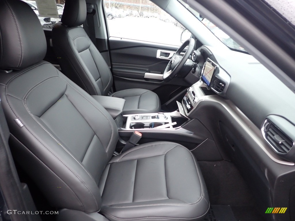 2022 Explorer XLT 4WD - Stone Blue Metallic / Ebony photo #12