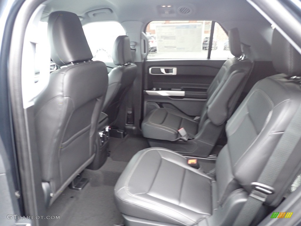 2022 Explorer XLT 4WD - Stone Blue Metallic / Ebony photo #13