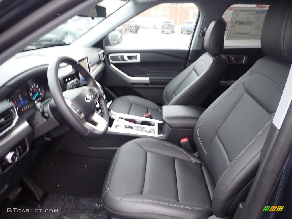 2022 Explorer XLT 4WD - Stone Blue Metallic / Ebony photo #15