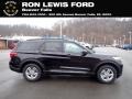 2022 Agate Black Metallic Ford Explorer XLT 4WD  photo #1