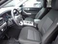 Ebony Front Seat Photo for 2022 Ford Explorer #145499232