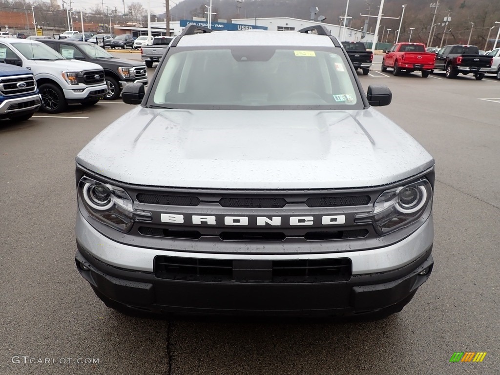 Iconic Silver Metallic 2022 Ford Bronco Sport Big Bend 4x4 Exterior Photo #145499256