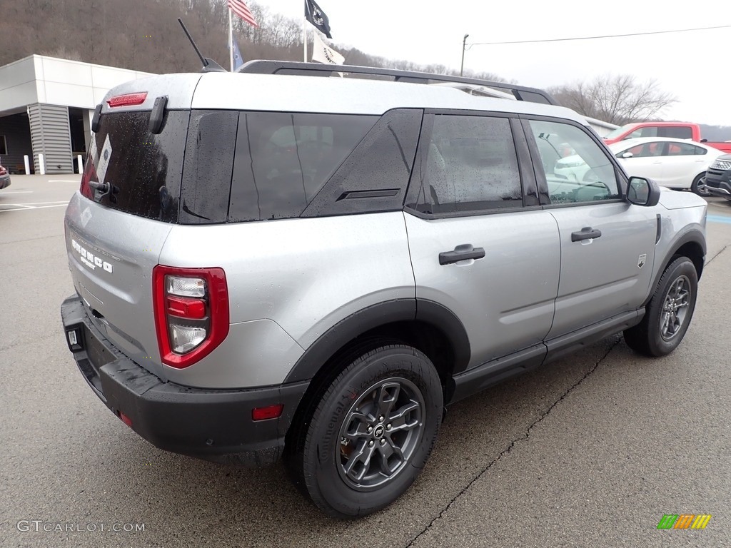 2022 Bronco Sport Big Bend 4x4 - Iconic Silver Metallic / Medium Dark Slate photo #8