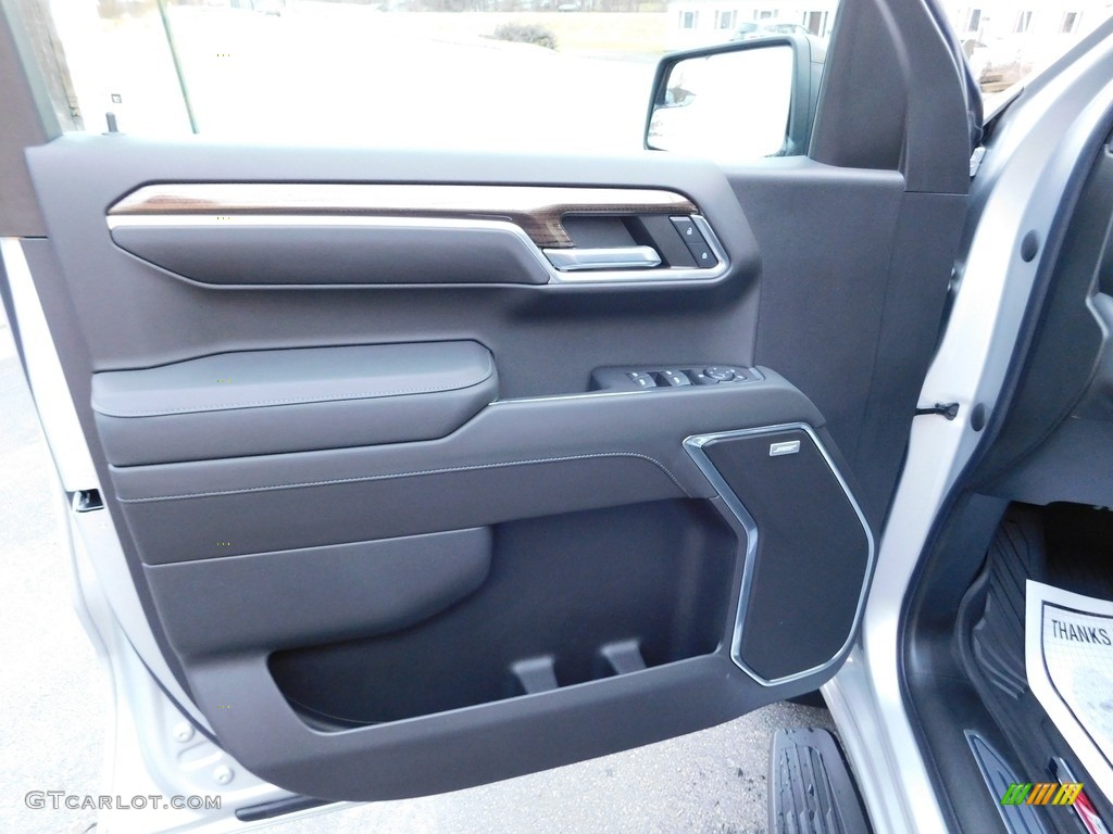 2022 Chevrolet Silverado 1500 RST Crew Cab 4x4 Jet Black Door Panel Photo #145499508