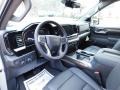 2022 Chevrolet Silverado 1500 Jet Black Interior Front Seat Photo