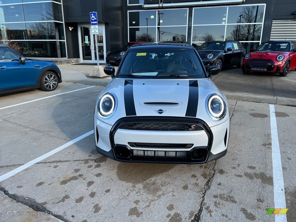 2023 Hardtop Cooper S 4 Door - White Silver Metallic / Carbon Black photo #2