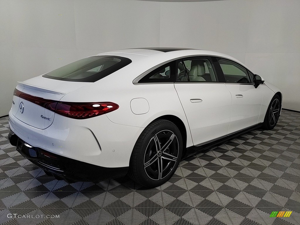 2023 EQS 450+ 4Matic Sedan - Polar White / Macchiato Beige/Space Gray photo #5