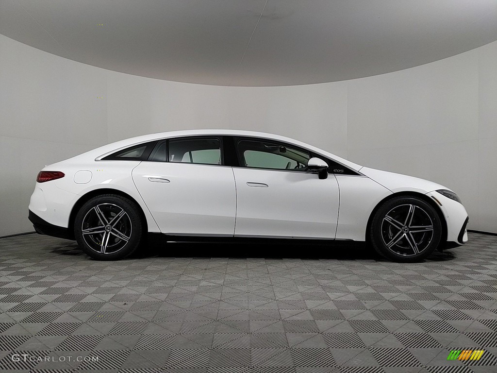 Polar White 2023 Mercedes-Benz EQS 450+ 4Matic Sedan Exterior Photo #145500027