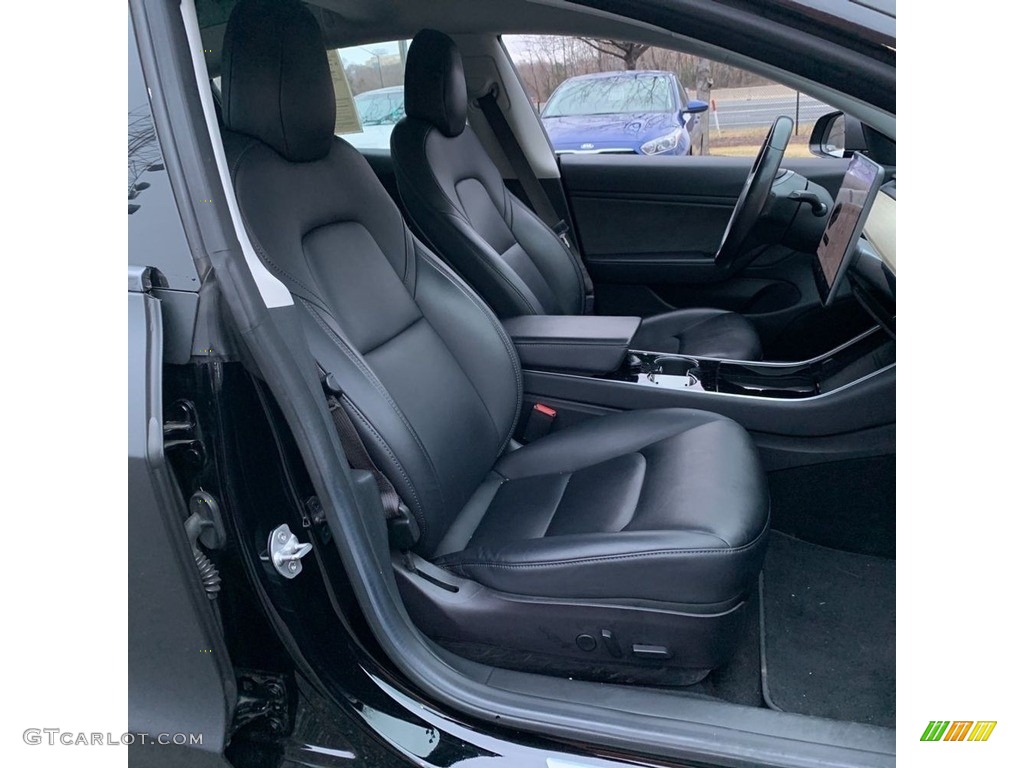 2018 Tesla Model 3 Long Range Front Seat Photo #145500109