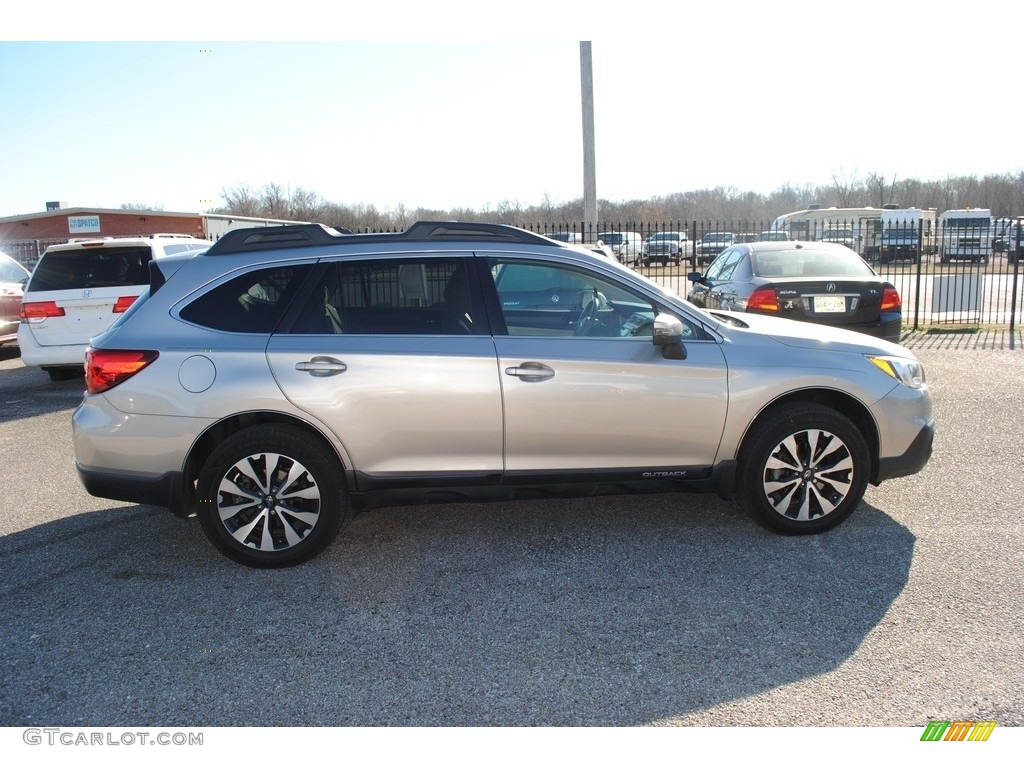 2015 Outback 2.5i Limited - Tungsten Metallic / Warm Ivory photo #6
