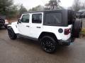 2023 Bright White Jeep Wrangler Unlimited Sahara 4XE Hybrid  photo #3