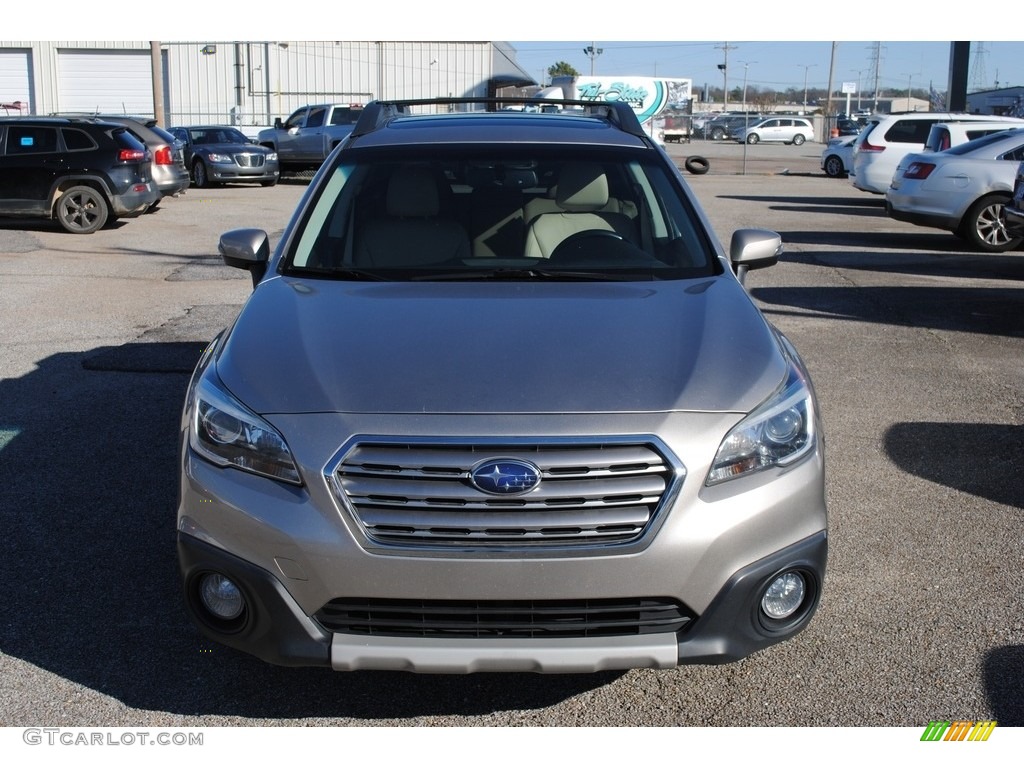 2015 Outback 2.5i Limited - Tungsten Metallic / Warm Ivory photo #8
