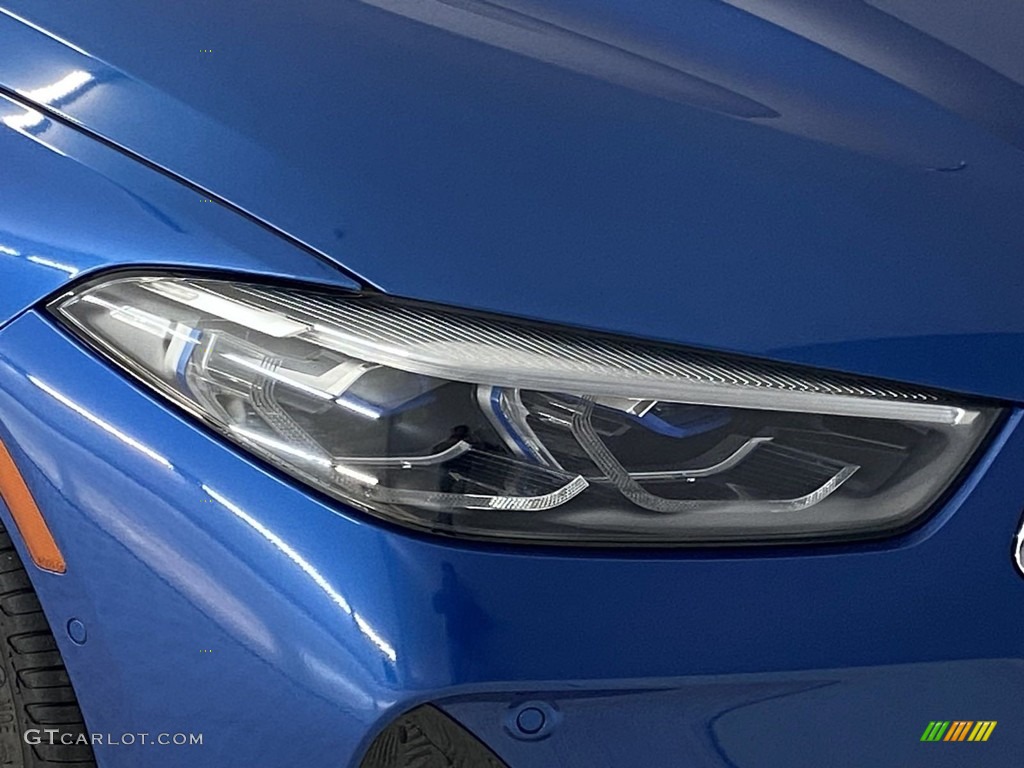 2020 8 Series 840i Coupe - Sonic Speed Blue / Black photo #6