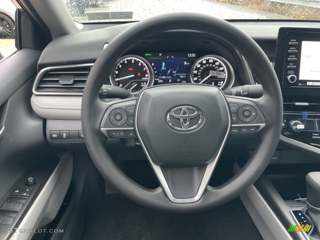2023 Toyota Camry LE AWD Ash Steering Wheel Photo #145500659
