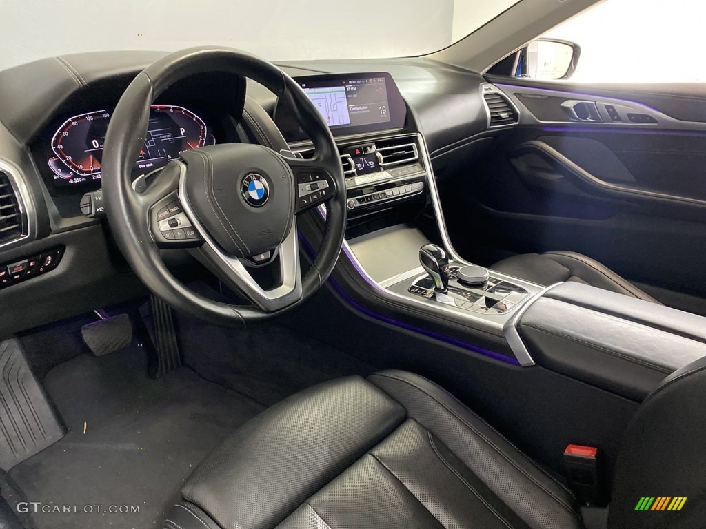 Black Interior 2020 BMW 8 Series 840i Coupe Photo #145500718