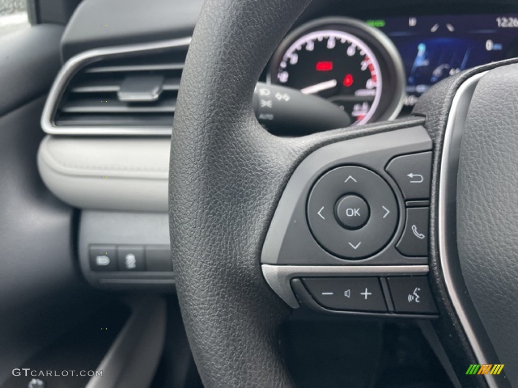 2023 Toyota Camry LE AWD Ash Steering Wheel Photo #145500916