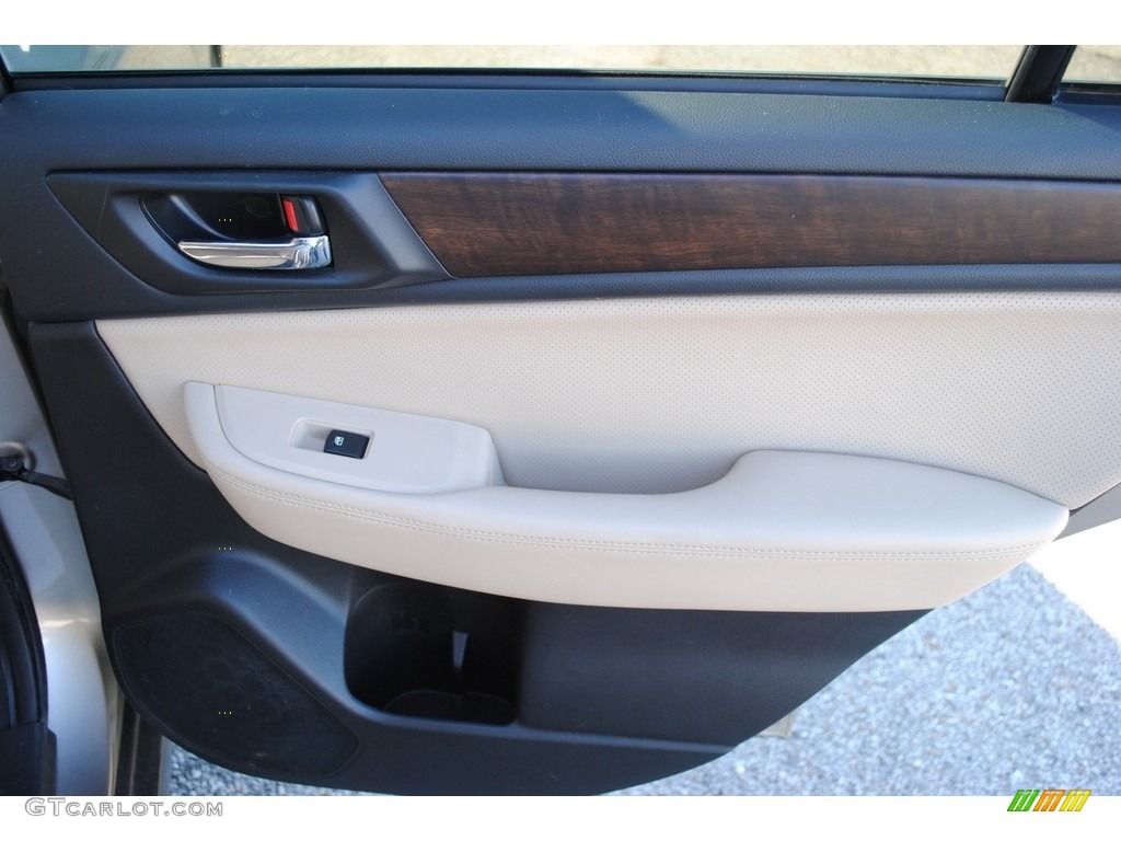 2015 Outback 2.5i Limited - Tungsten Metallic / Warm Ivory photo #28