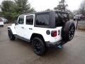 Bright White - Wrangler Unlimited Sahara 4XE Hybrid Photo No. 3
