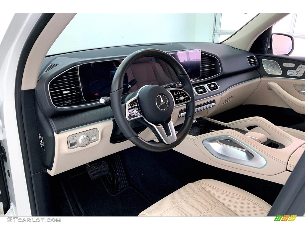 Macchiato Beige/Black Interior 2023 Mercedes-Benz GLE 450 4Matic Photo #145500952