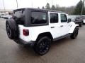 Bright White - Wrangler Unlimited Sahara 4XE Hybrid Photo No. 5