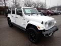 Bright White - Wrangler Unlimited Sahara 4XE Hybrid Photo No. 7