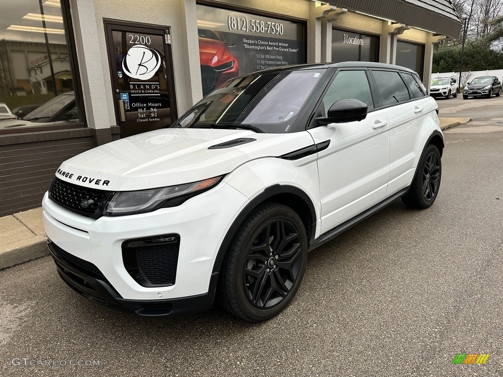 2017 Range Rover Evoque HSE Dynamic - Fuji White / Ebony/Pimento photo #2