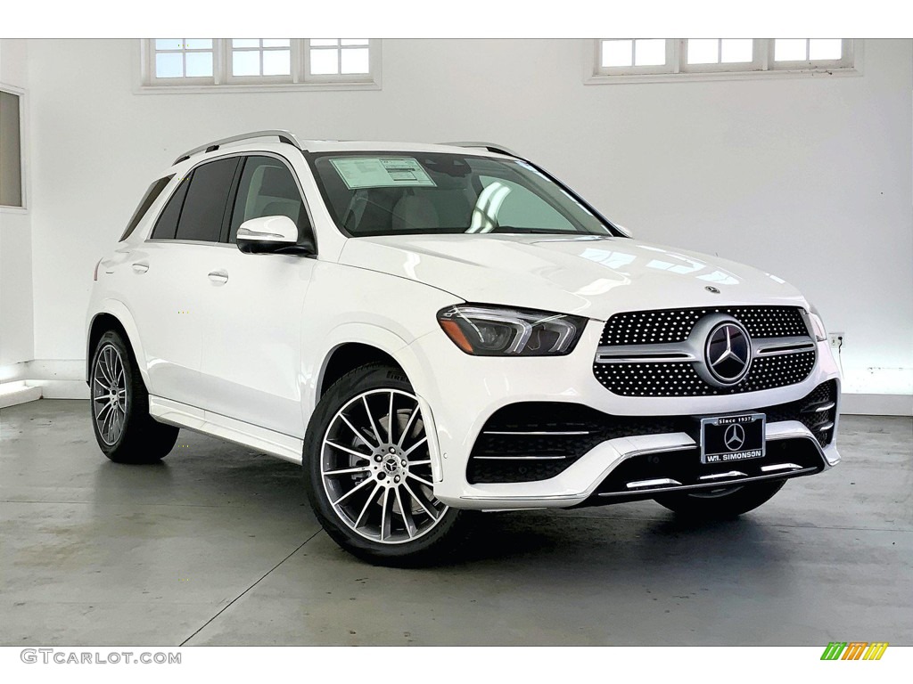 Polar White 2023 Mercedes-Benz GLE 450 4Matic Exterior Photo #145501159