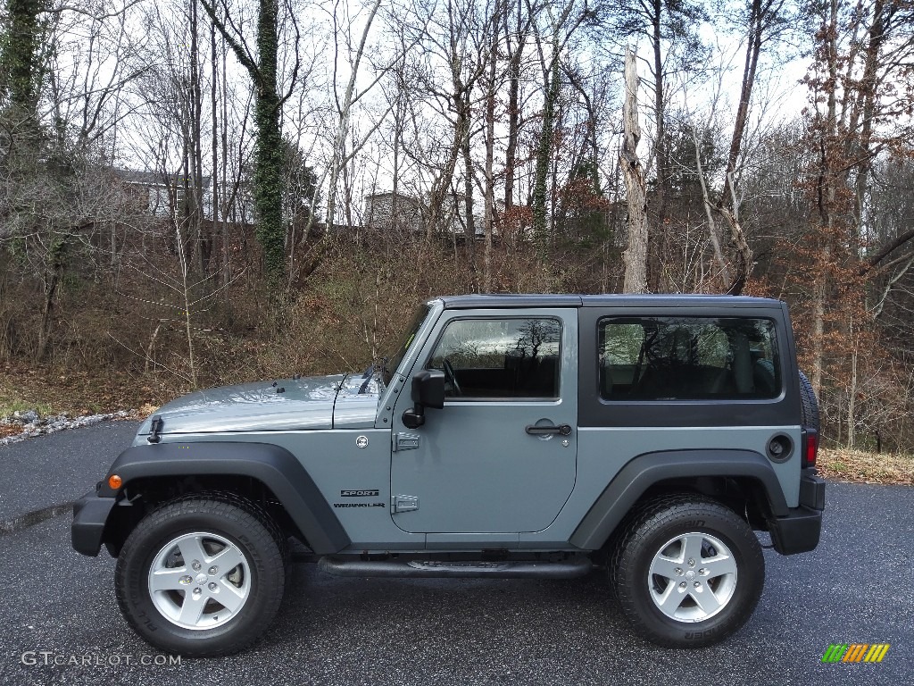 2015 Wrangler Sport 4x4 - Anvil / Black photo #1