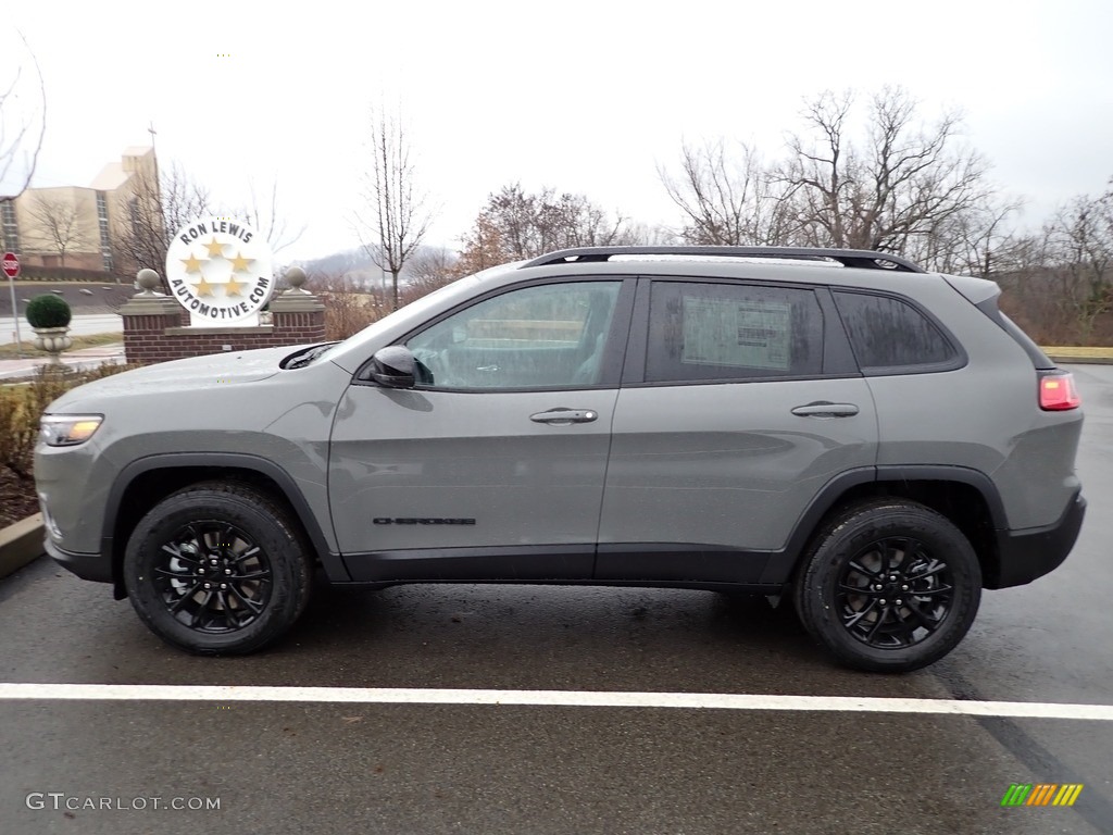 Sting-Gray 2023 Jeep Cherokee Altitude Lux 4x4 Exterior Photo #145501783