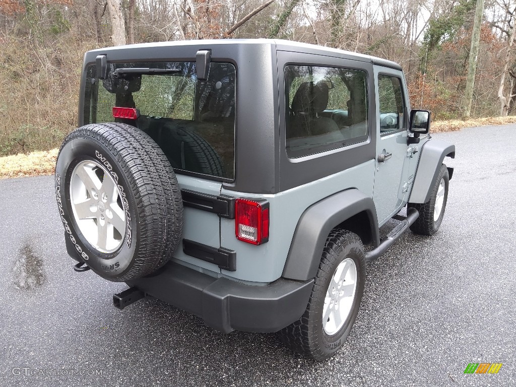 2015 Wrangler Sport 4x4 - Anvil / Black photo #7